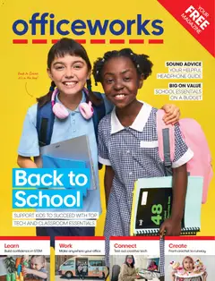 Officeworks catalogue preview - valid from 01/01/2026
