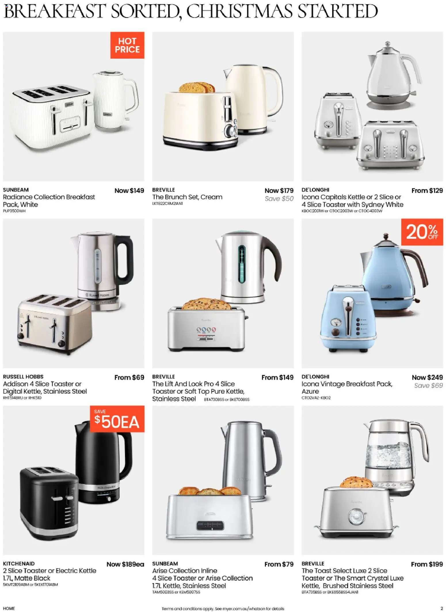 Myer Catalogue Home & Living Essentials  - page 2- valid from 11/11/2025