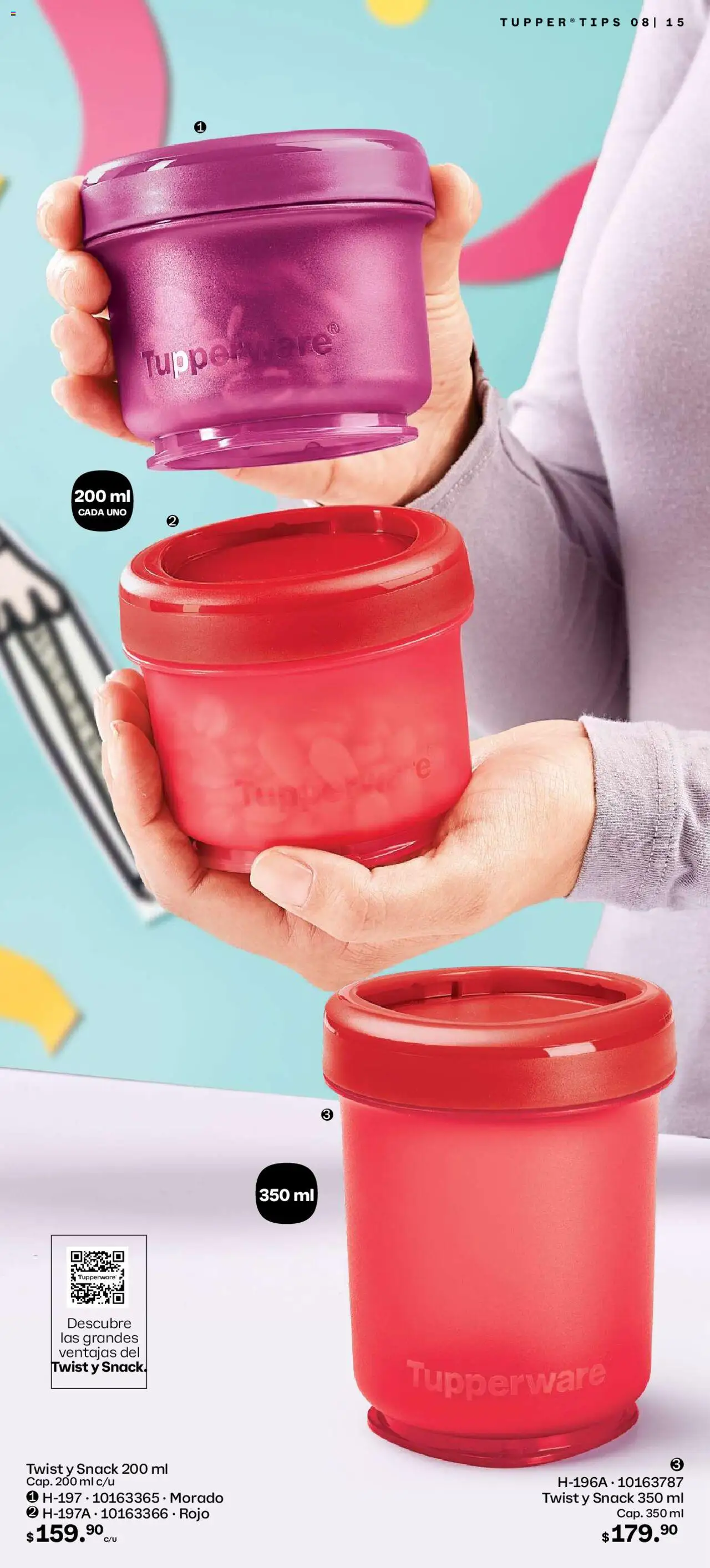 Tupperware catálogo - página 15- válido desde 14/07/2025