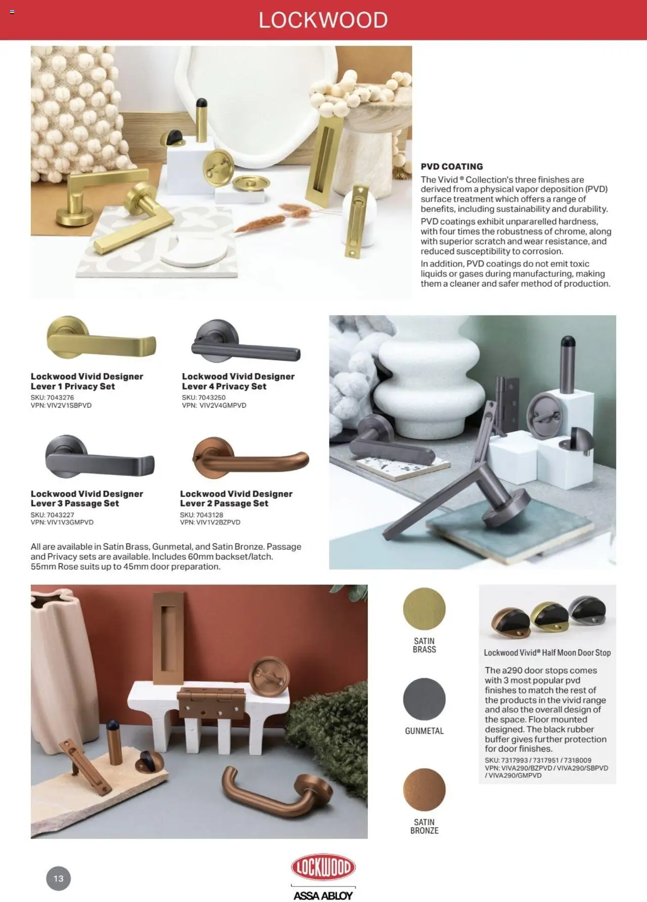 Mitre 10 Door & Door Furniture Selection Guide 2024 - page 13- valid from 06/11/2024