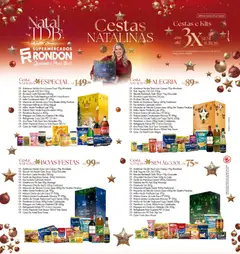 Pré-visualização Supermercados Rondon - Ofertas Cestas Natalinas válida a partir de 28/10/2025