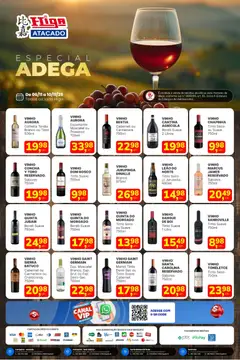 Pré-visualização Higa Atacado - Ofertas Especial de Vinhos válida a partir de 06/11/2025