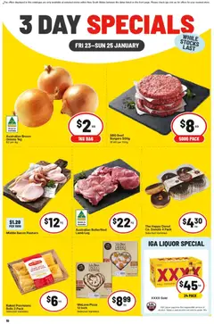 IGA catalogue preview - valid from 23/01/2026