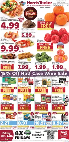 Preview Harris Teeter Weekly Ad - SC valid from 10/22/2025