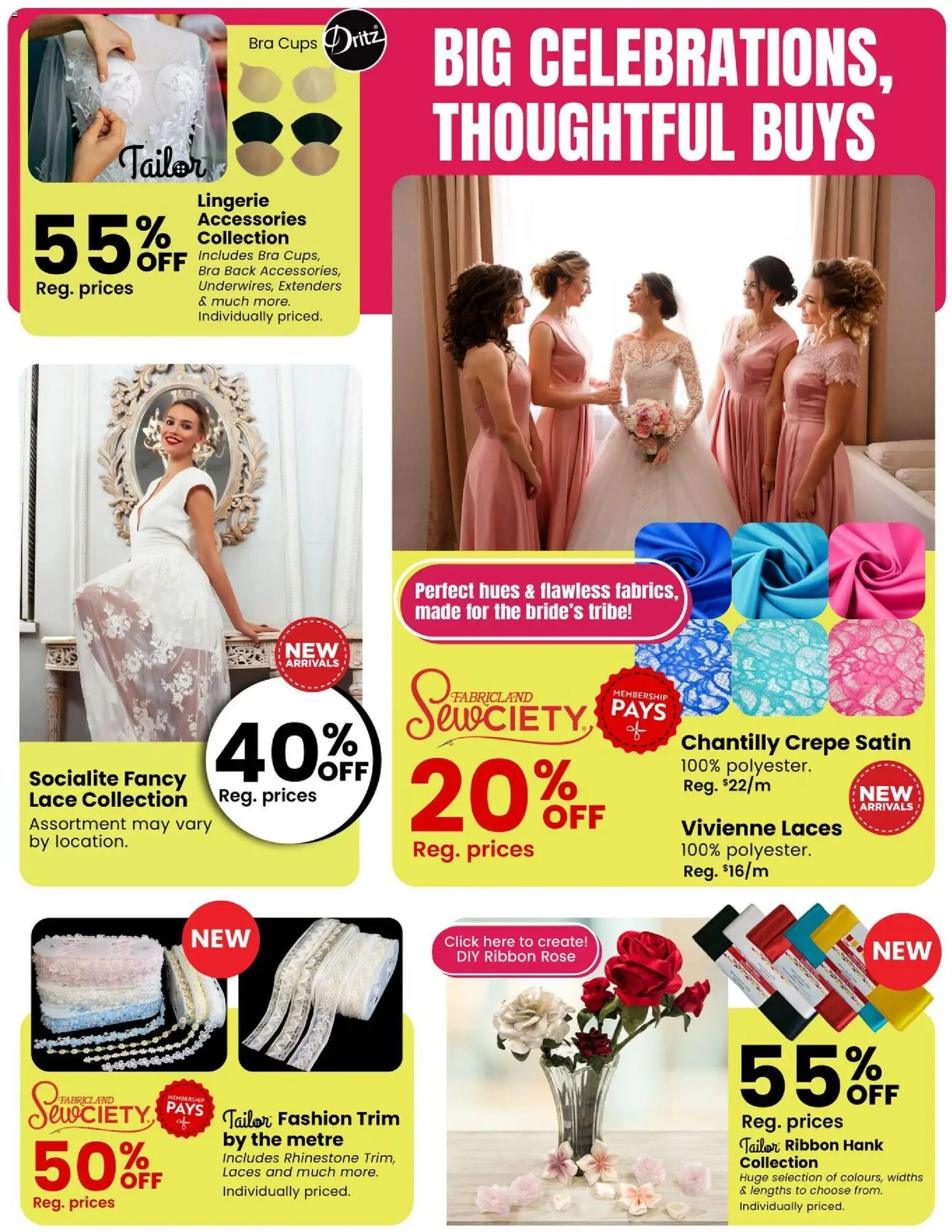 Fabricland weekly flyer / circulaire - page 10- valid from Mar 1, 2026