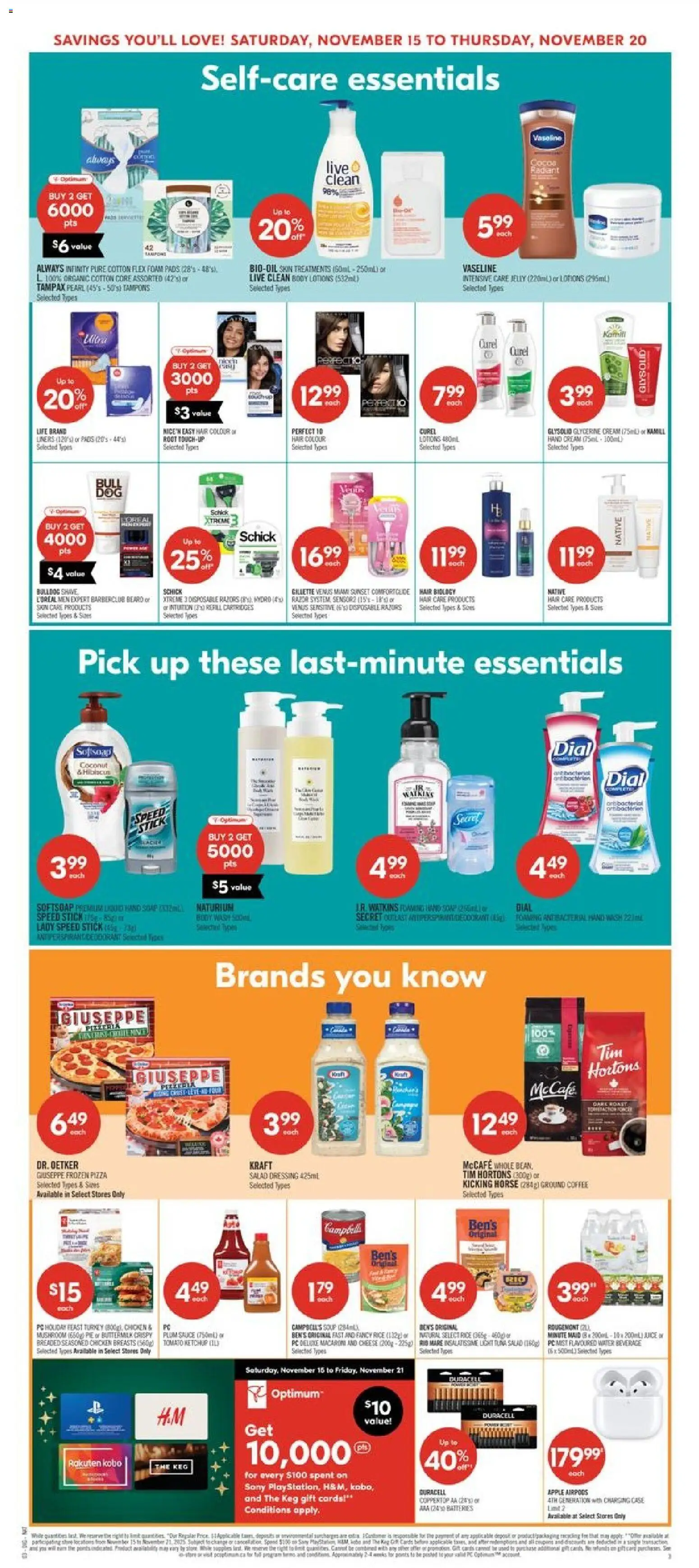 Shoppers weekly flyer / circulaire - page 20- valid from Nov 15, 2025