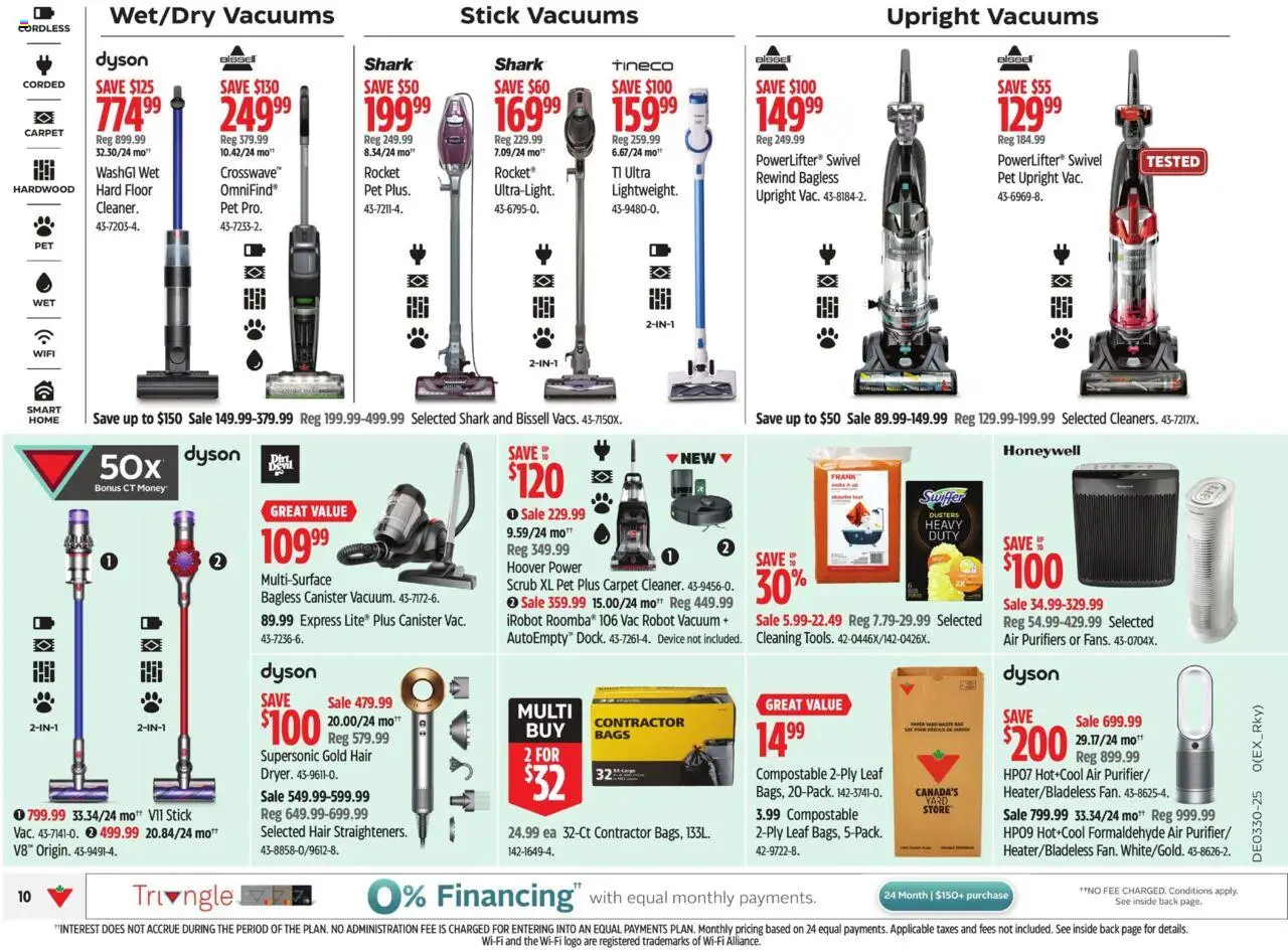 Canadian Tire weekly flyer / circulaire - page 12- valid from Jul 18, 2025