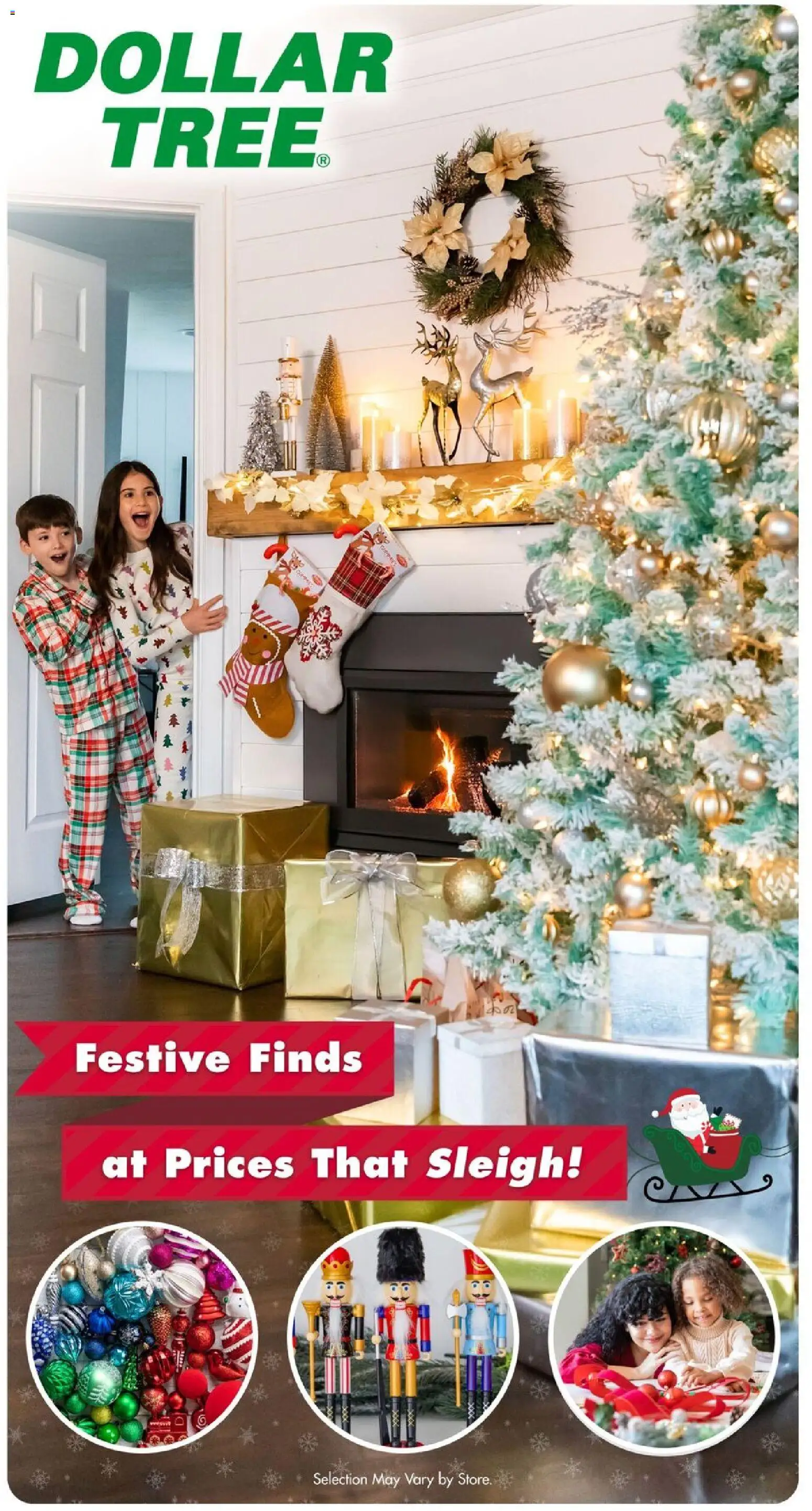 Dollar Tree Weekly Ad - page 1- valid from 11/01/2025