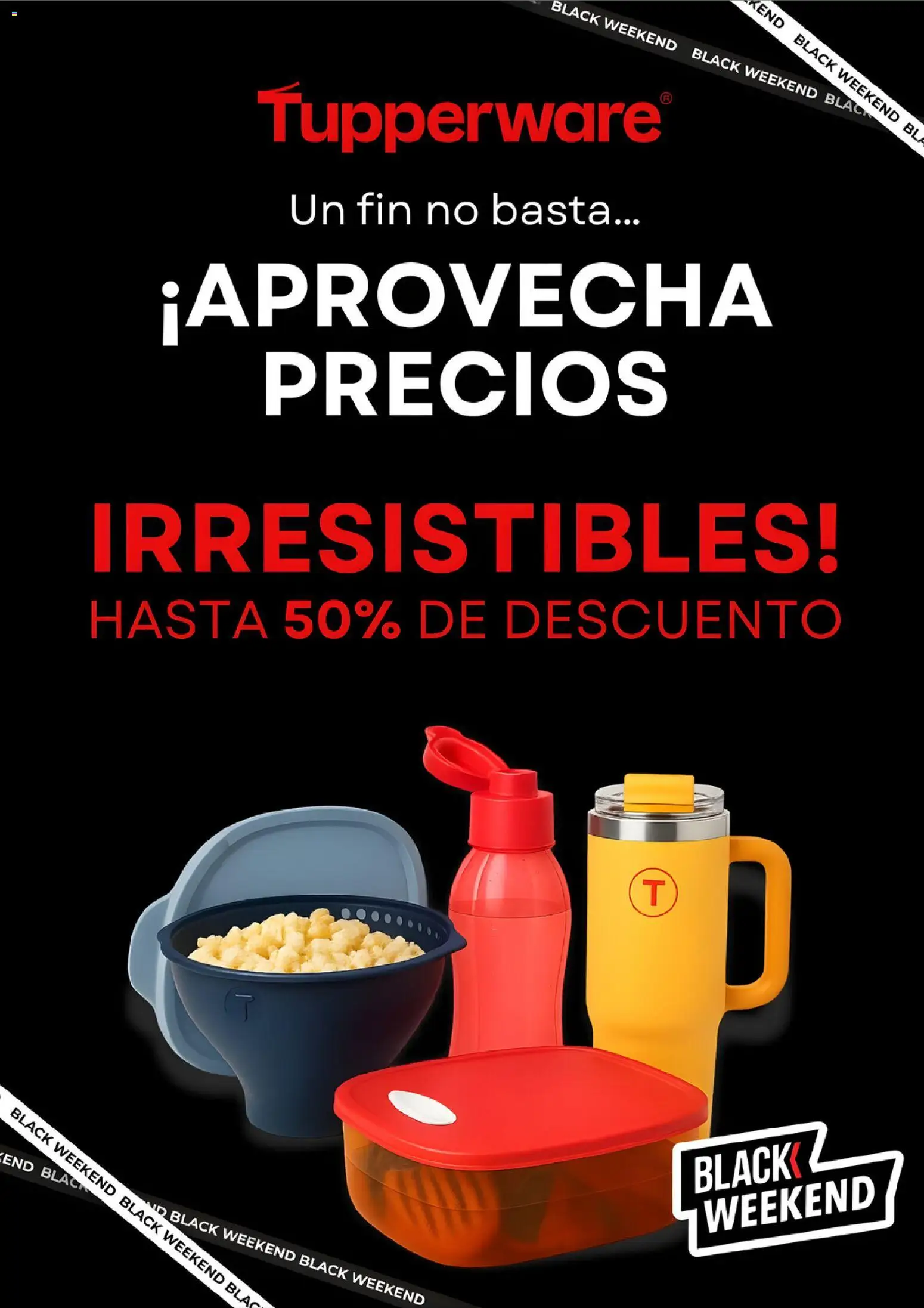 Tupperware Black Friday - página 1- válido desde 27/11/2025