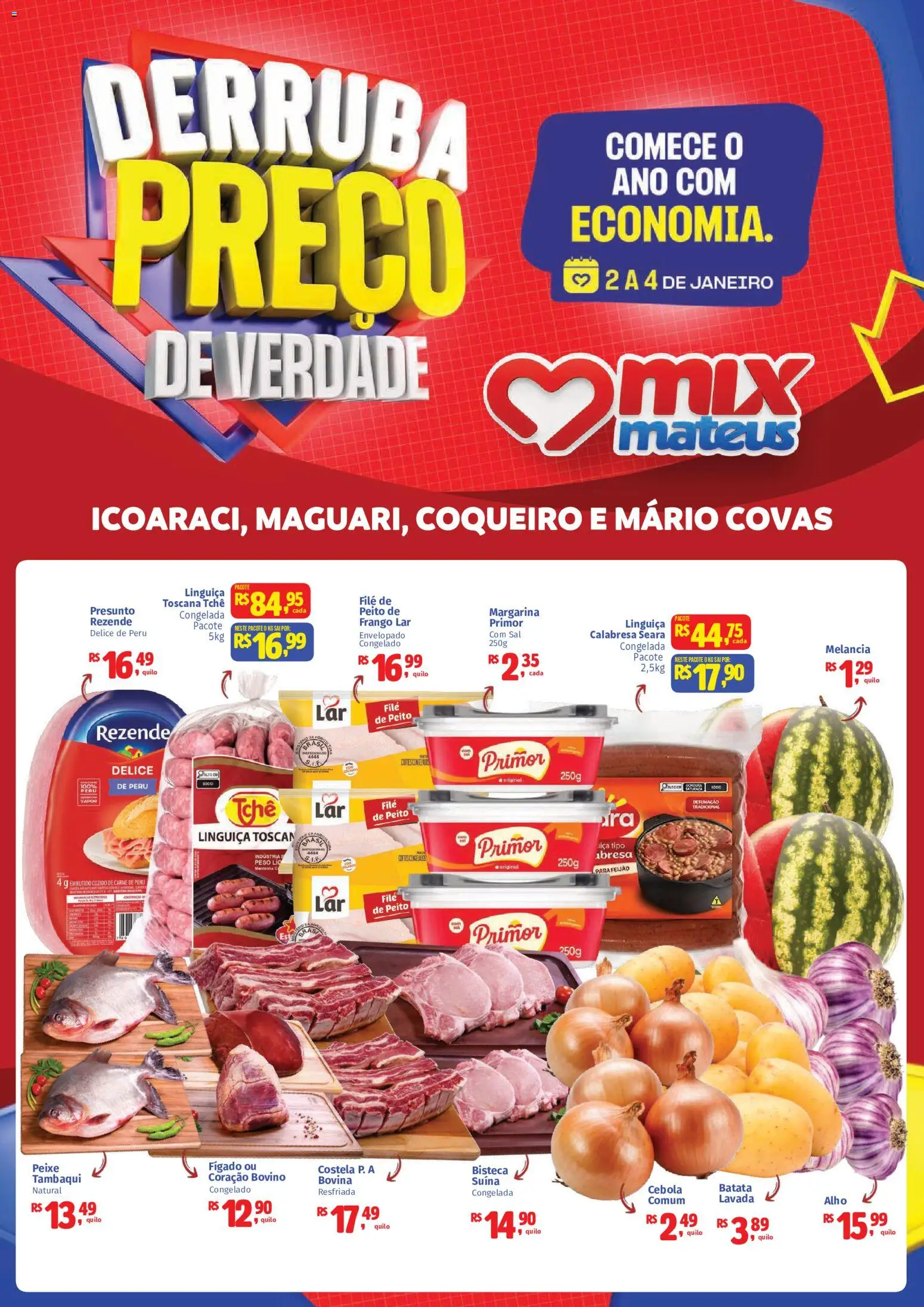 Mateus - Ofertas Derruba Preço de Verdade - página 1- válido a partir de 02/01/2026
