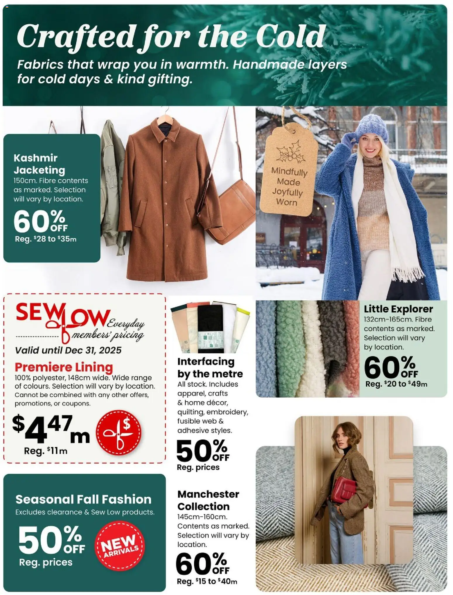 Fabricland flyer / circulaire - page 9- valid from Nov 1, 2025