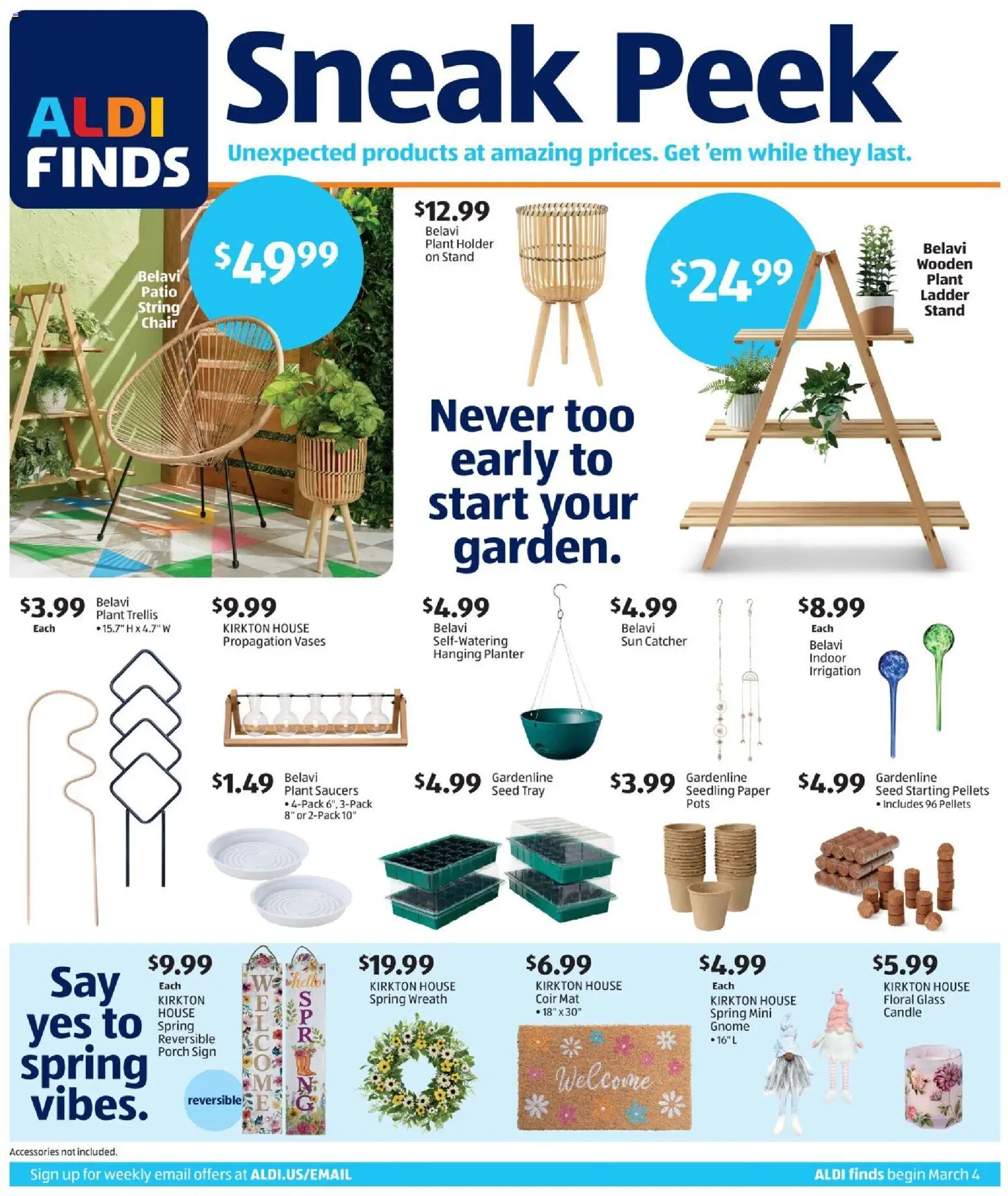 Aldi In Store Ad - page 1- valid from 03/04/2026