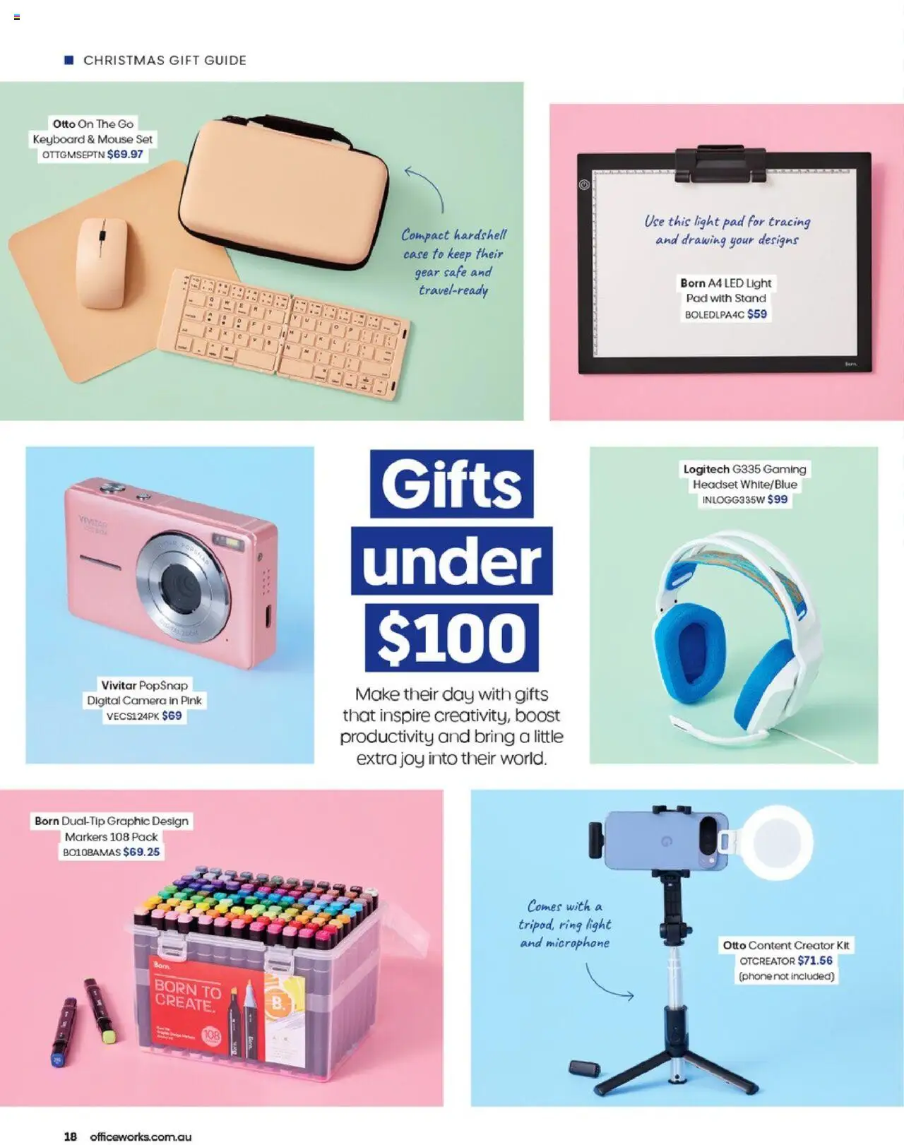 Officeworks Magazine - page 18- valid from 13/10/2025