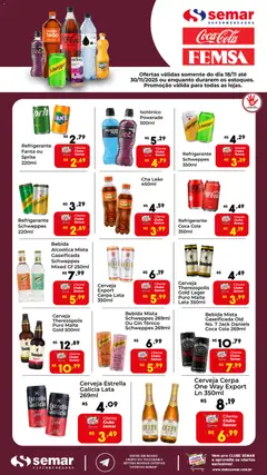 Pré-visualização Semar Supermercado - Ofertas Femsa válida a partir de 18/11/2025