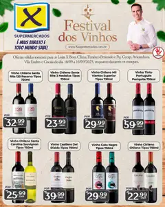 Pré-visualização X Supermercados - Ofertas Festival dos Vinhos válida a partir de 10/09/2025