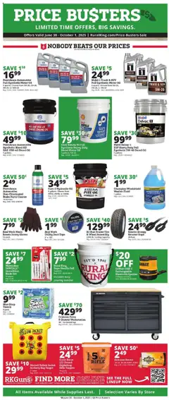 Preview Rural King Price Busters valid from 06/30/2025