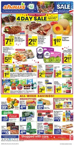 Preview Shaw's Weekly Ad - MA valid from 08/29/2025