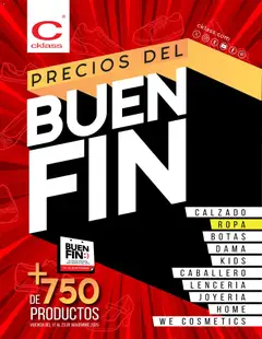 Cklass Buen Fin  válido desde 12/11/2025