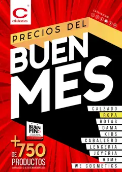 Cklass Buen Fin  válido desde 12/11/2025