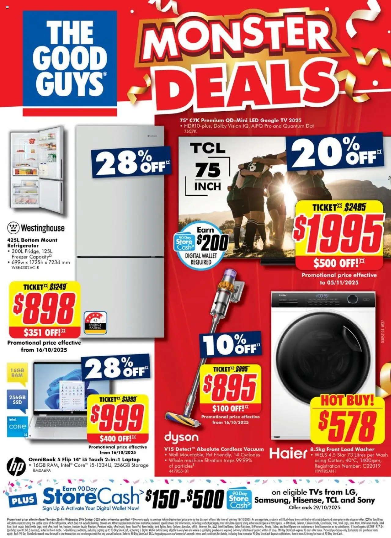 The Good Guys  Catalogue  - page 1- valid from 22/10/2025