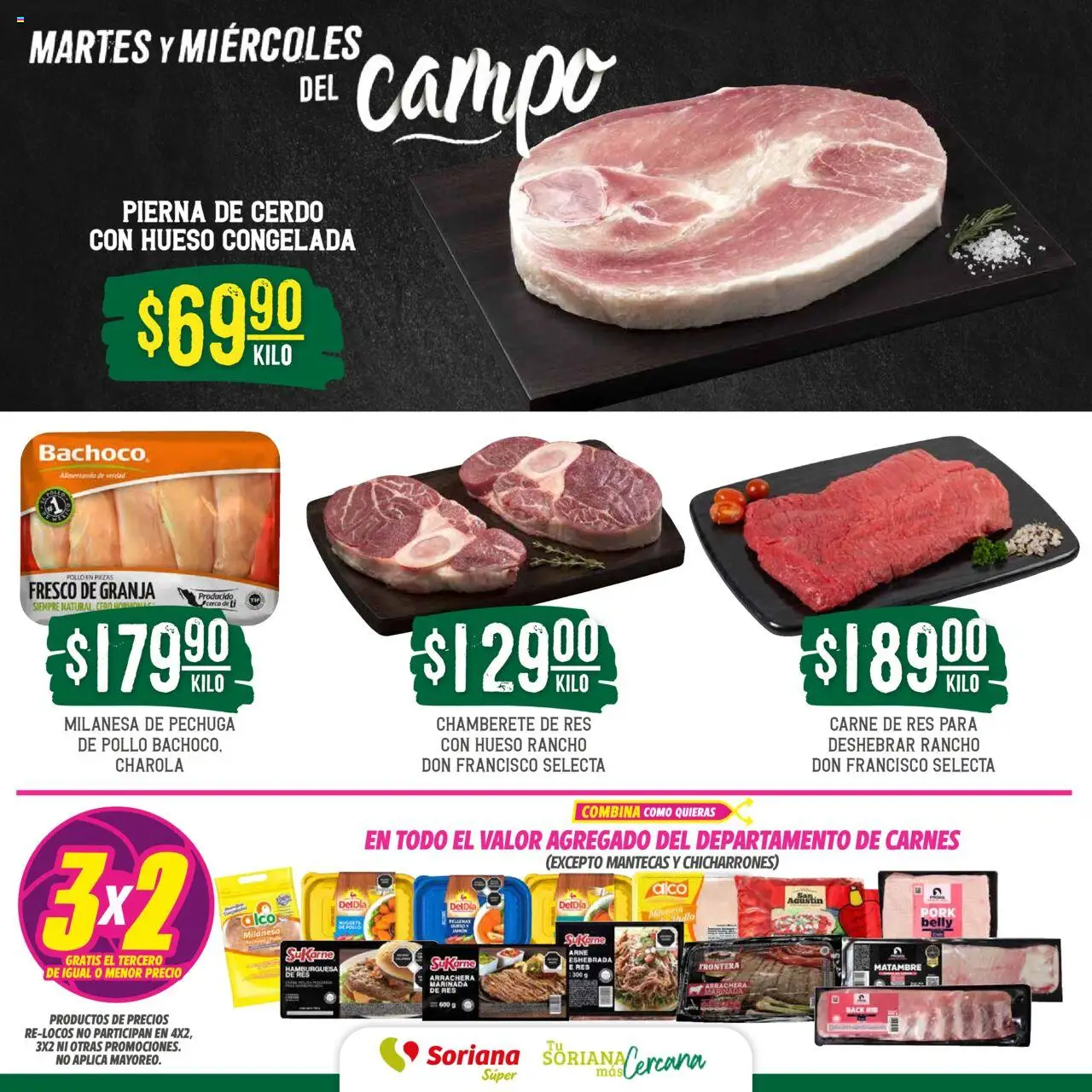 Soriana - Martes y Miércoles del Campo Súper: BCS, Son y Sin - página 4- válido desde 15/07/2025