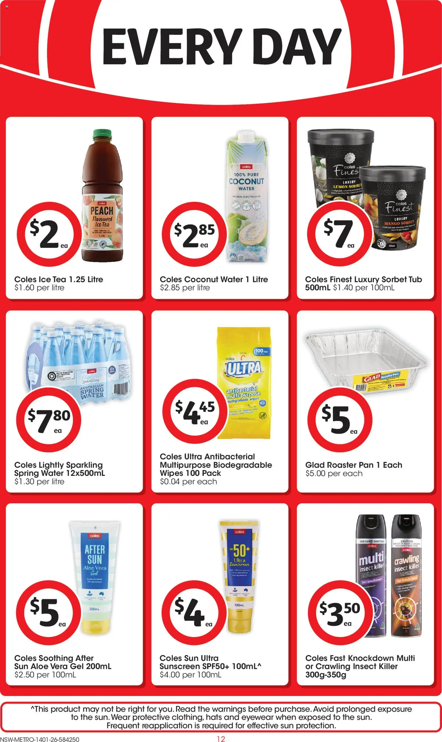 Coles  Catalogue  - page 12- valid from 14/01/2026