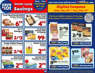 Preview Save a Lot Ad valid from 12/10/2025