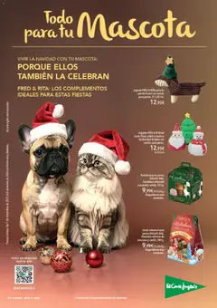 El Corte Inglés catálogo Mascota Diciembre válido desde 01/12/2025