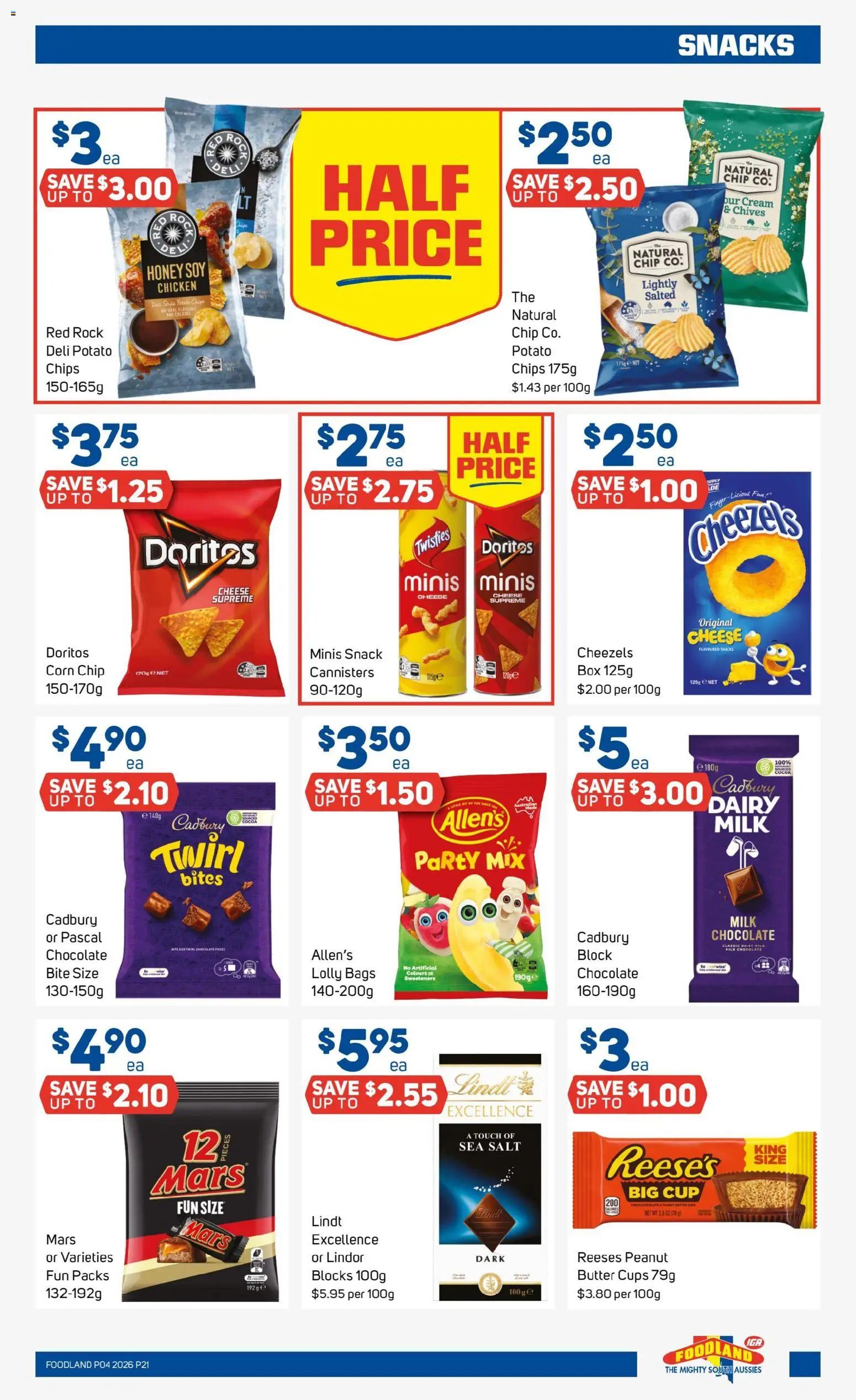 Foodland  Catalogue  - page 21- valid from 21/01/2026