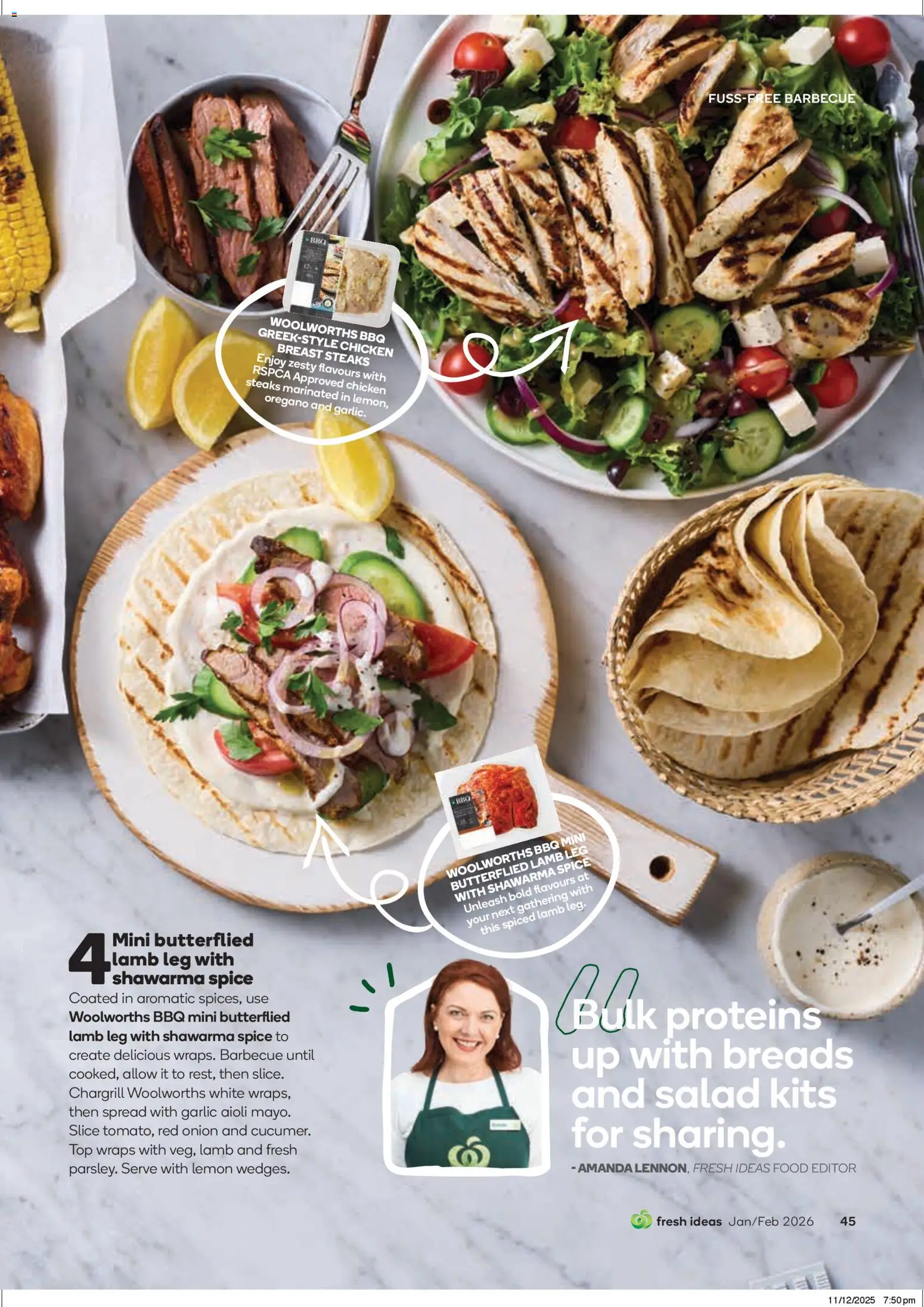 Woolworths Fresh Ideas Magazine - page 45- valid from 14/01/2026