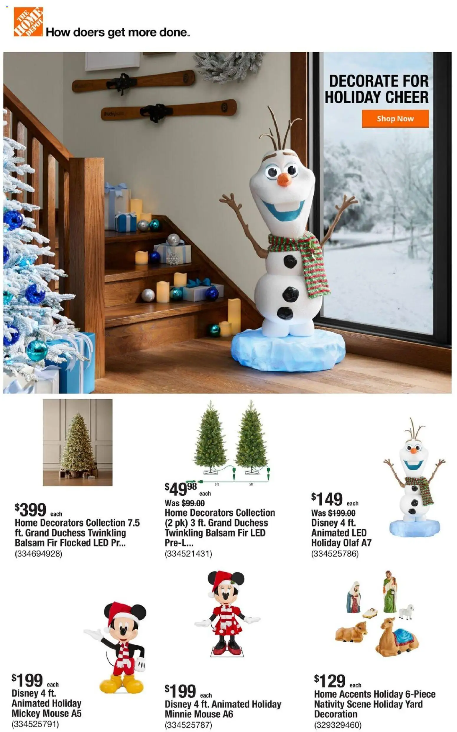 Home Depot Weekly Ad - PA - page 1- valid from 12/04/2025