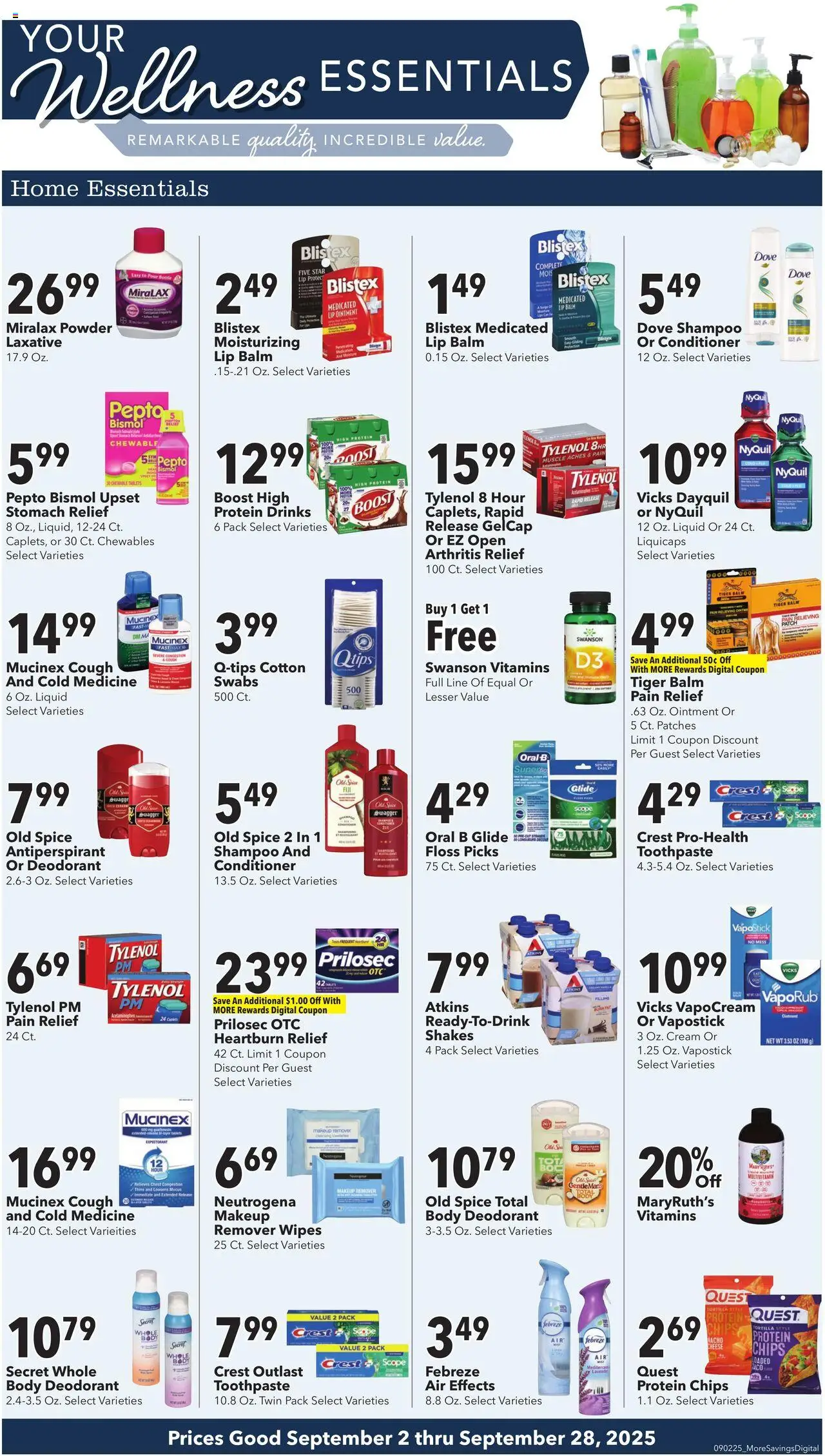 Cash Wise Monthly Ad - page 1- valid from 09/02/2025