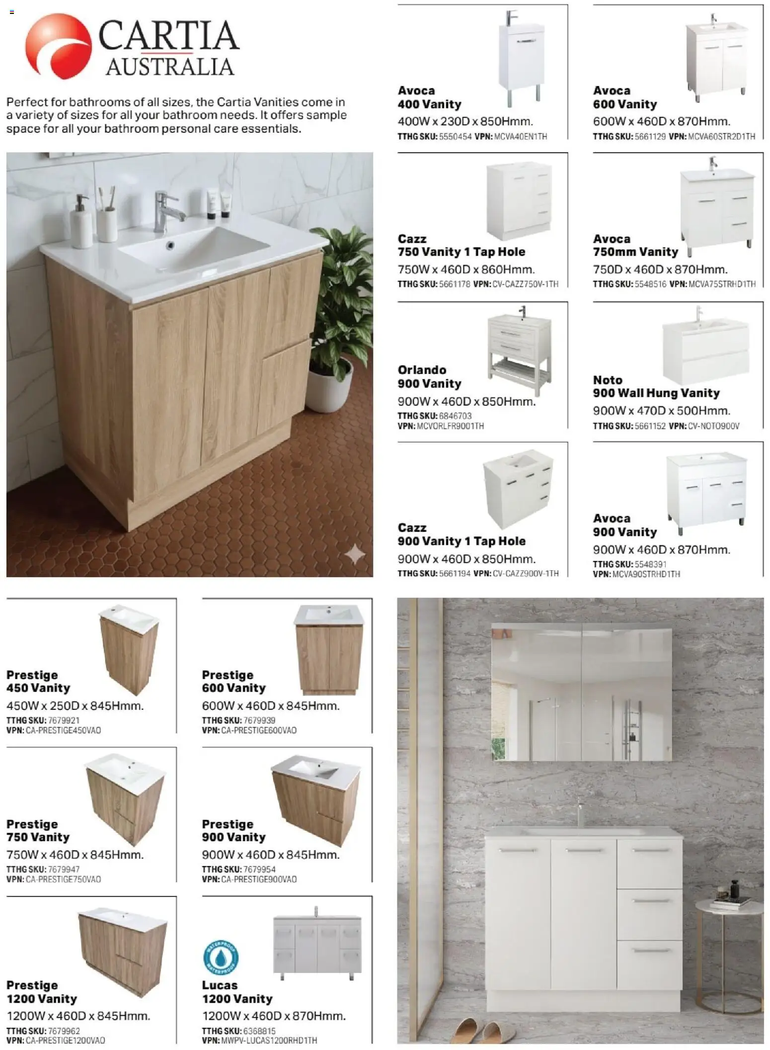 Mitre 10 - Bathroom, Kitchen and Laundry E-selection Guide 2026 - page 3- valid from 13/02/2026