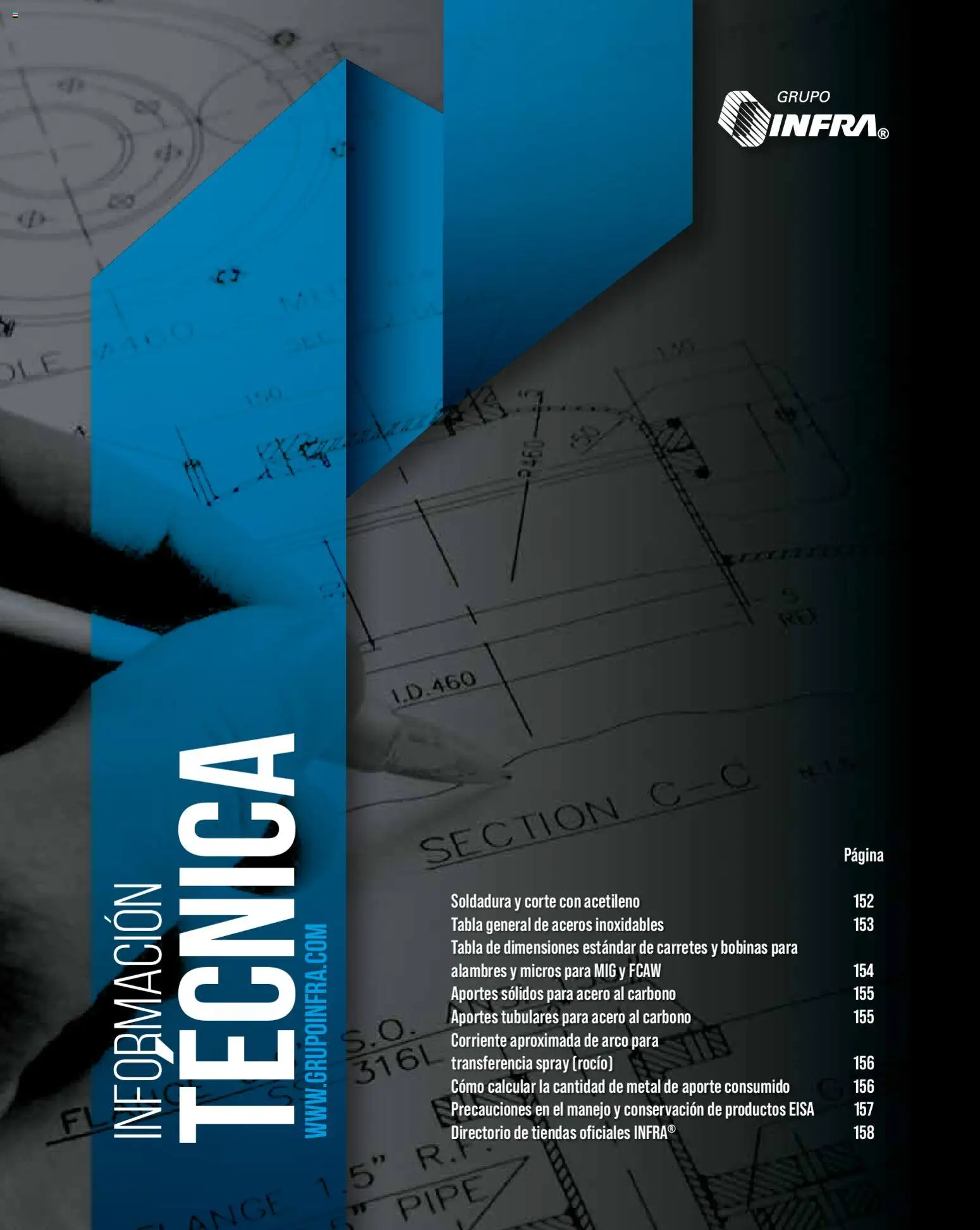 Infra catálogo Technical information - página 1- válido desde 28/01/2026