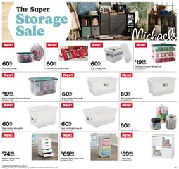 Preview Michaels Weekly Ad valid from 01/04/2026