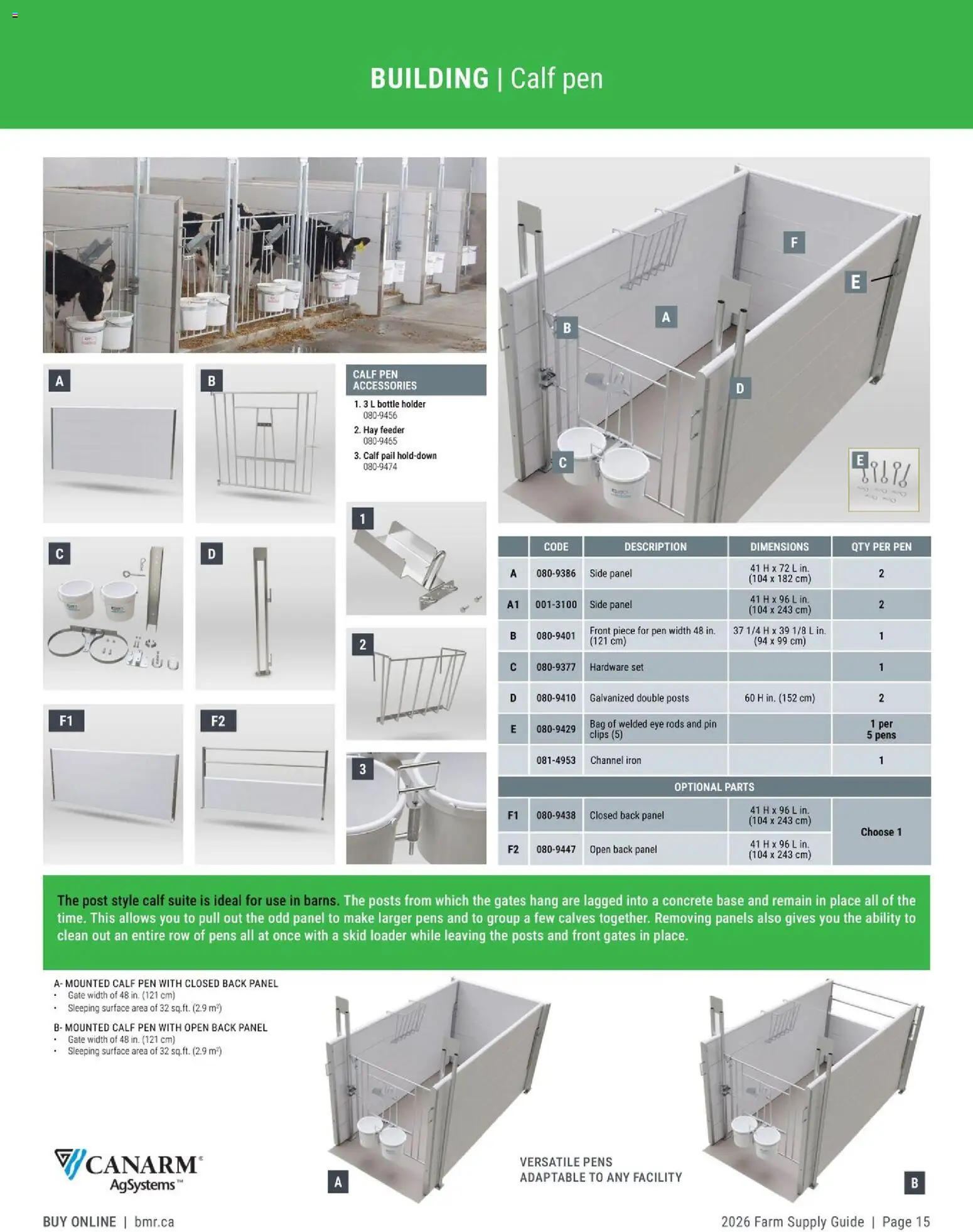 BMR - Agrizone - 2026 Farm Supply Guide - page 15- valid from Jan 9, 2026