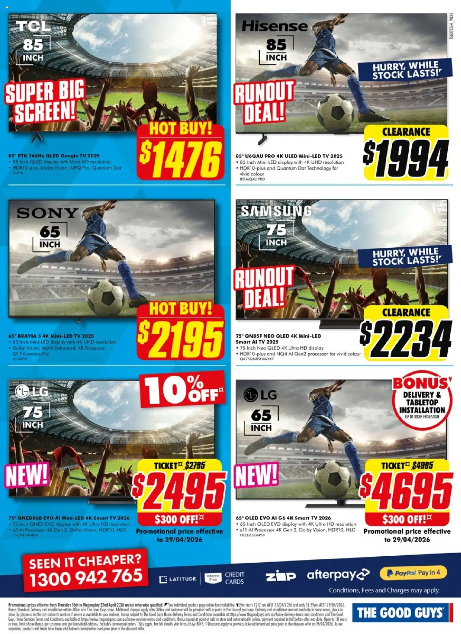 The Good Guys catalogue  - page 2- valid from 15/04/2026