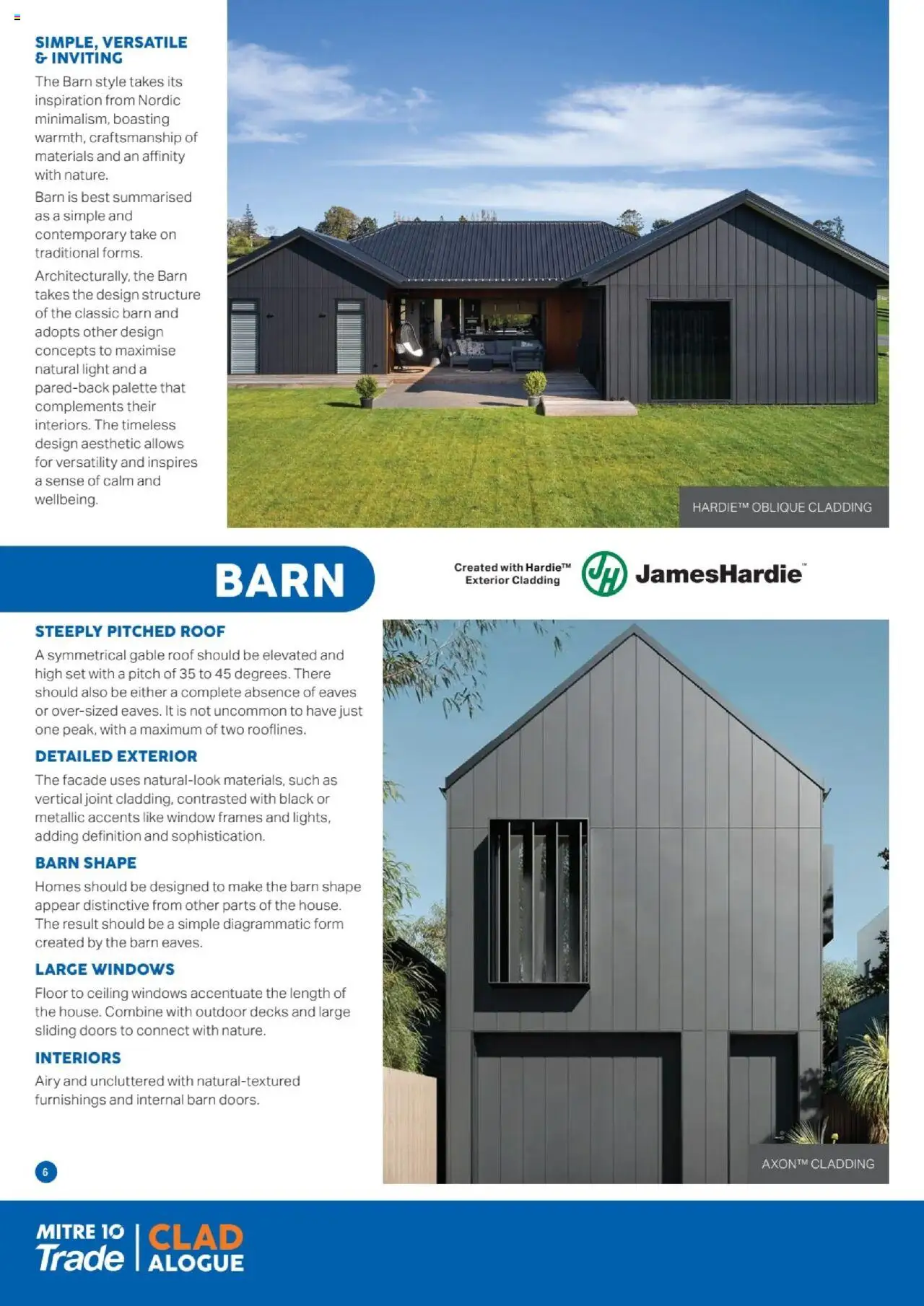 Mitre 10 - Cladalogue E-Selection Guide 2025 - page 6- valid from 27/06/2025