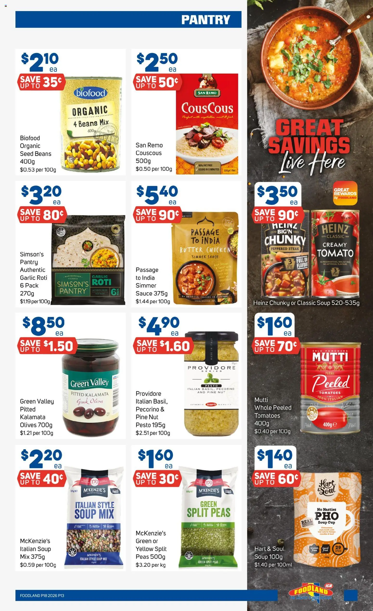Foodland catalogue  - page 13- valid from 29/04/2026