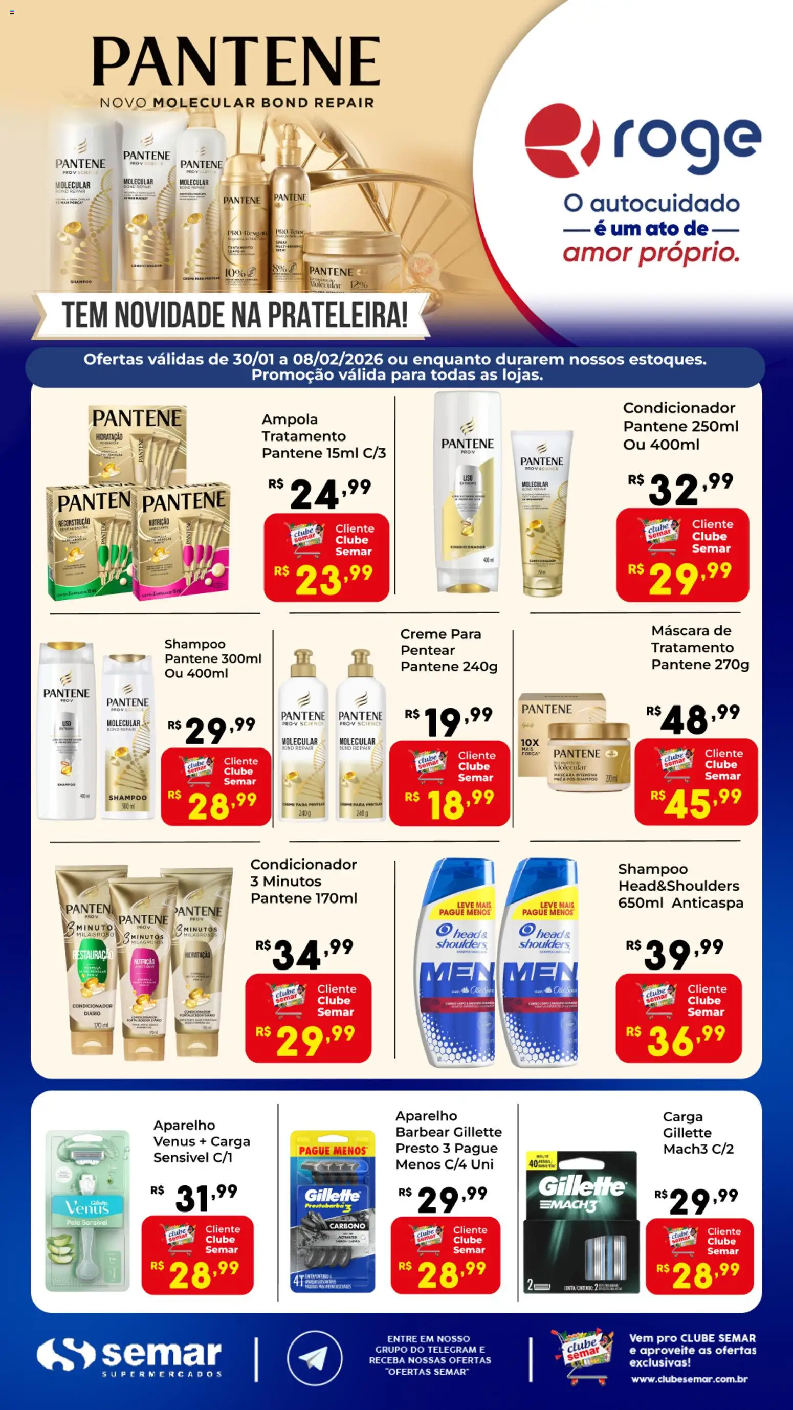Semar Supermercado - Ofertas Roge - página 1- válido a partir de 30/01/2026
