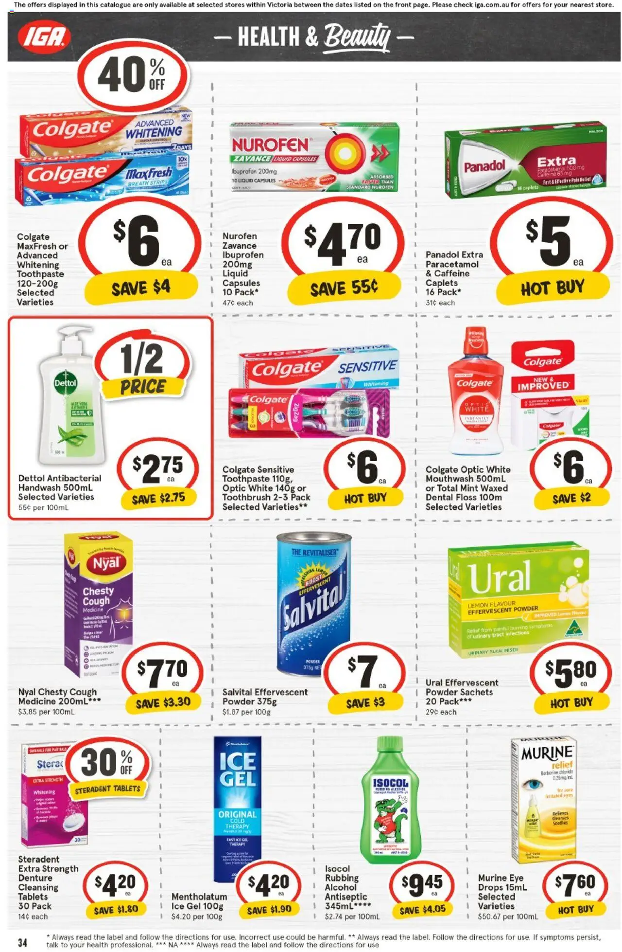 IGA Ritchies VIC - page 35- valid from 16/07/2025