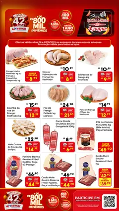 Pré-visualização Semar Supermercado - Ofertas do Açougue válida a partir de 06/11/2025