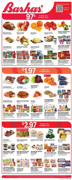 Preview Basha's Weekly Ad valid from 10/22/2025