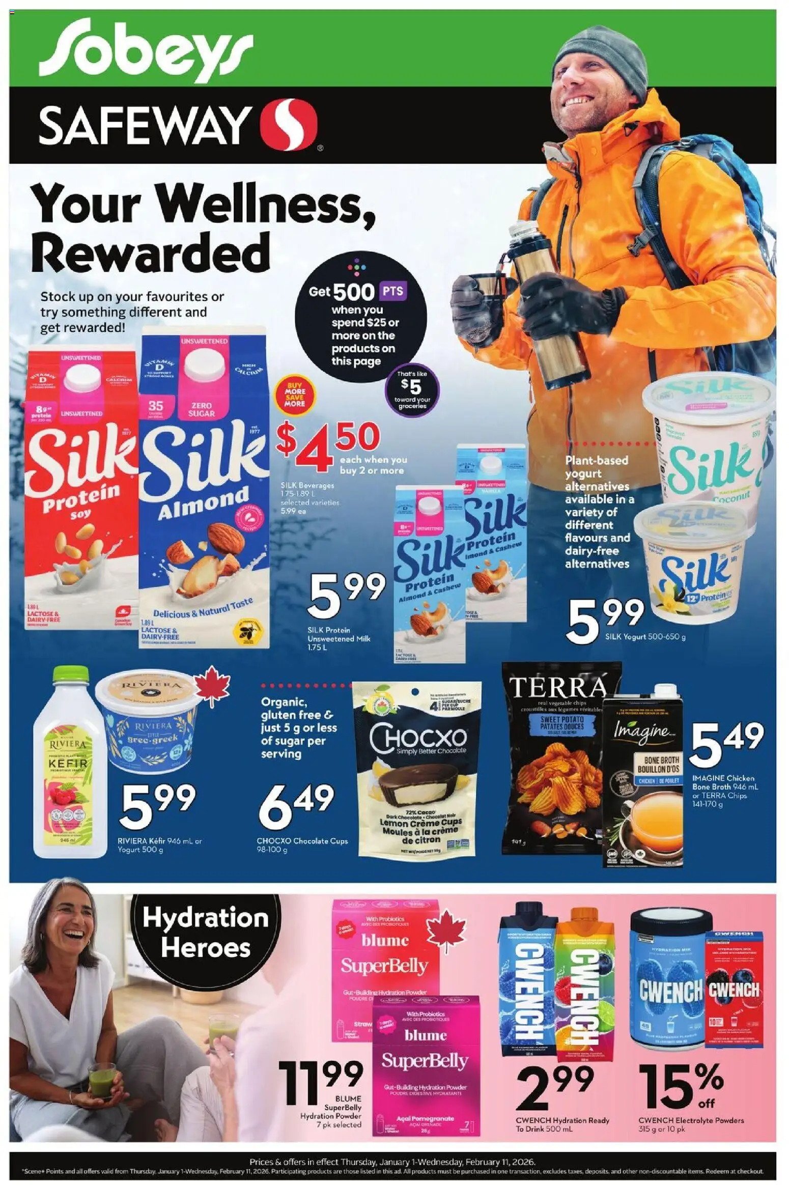 Sobeys - Natural and Wellness Booklet - page 1- valid from Jan 1, 2026