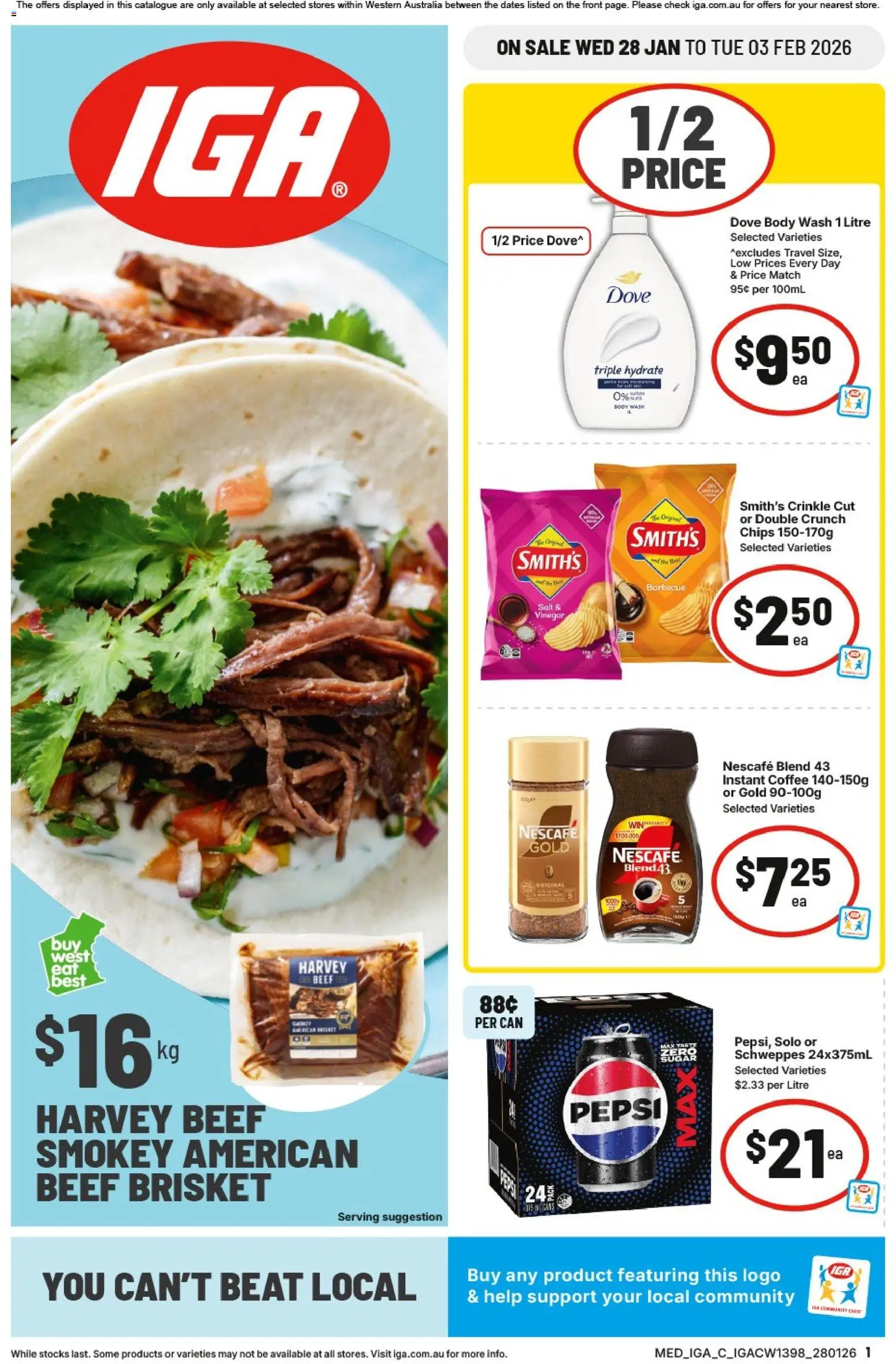 IGA Catalogue NT/WA - page 1- valid from 28/01/2026