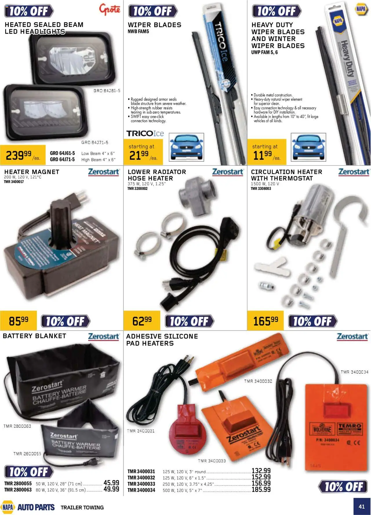 NAPA Auto Parts - Real Deals - page 41- valid from Oct 1, 2025