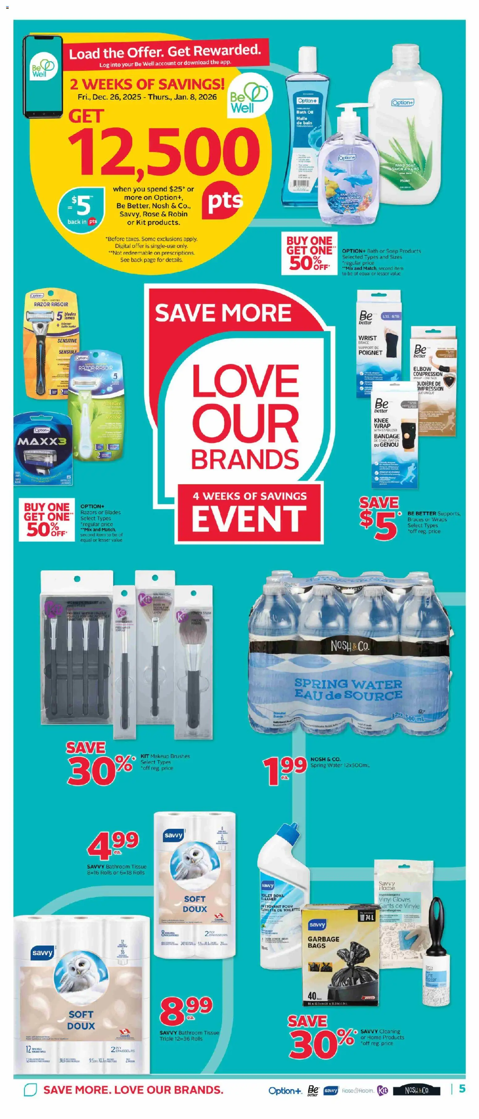 Rexall weekly flyer / circulaire - page 12- valid from Jan 9, 2026