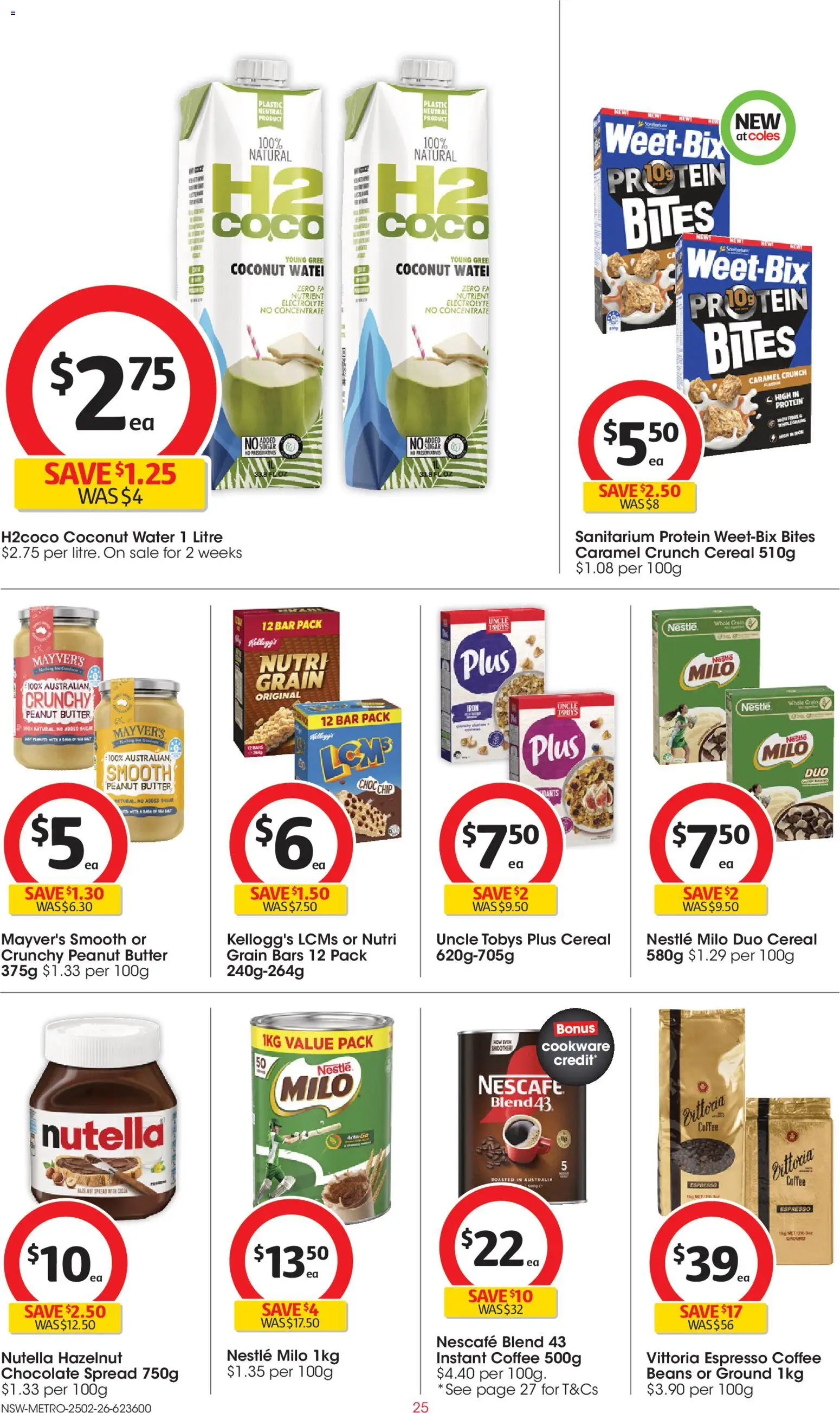 Coles Catalogue  - page 25- valid from 25/02/2026
