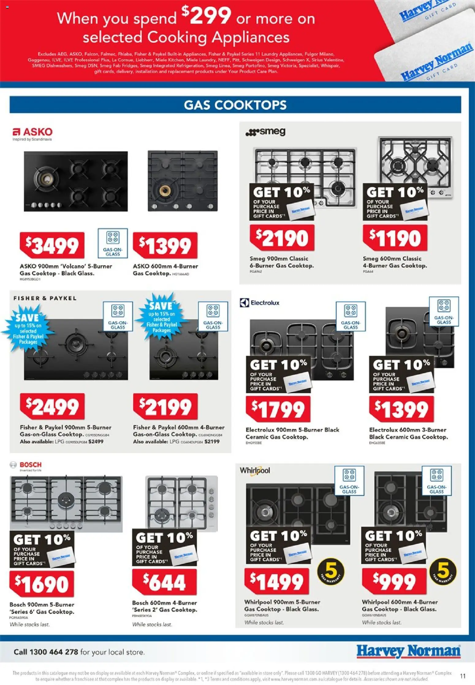 Harvey Norman Cooking Gift Card - page 11- valid from 20/02/2026