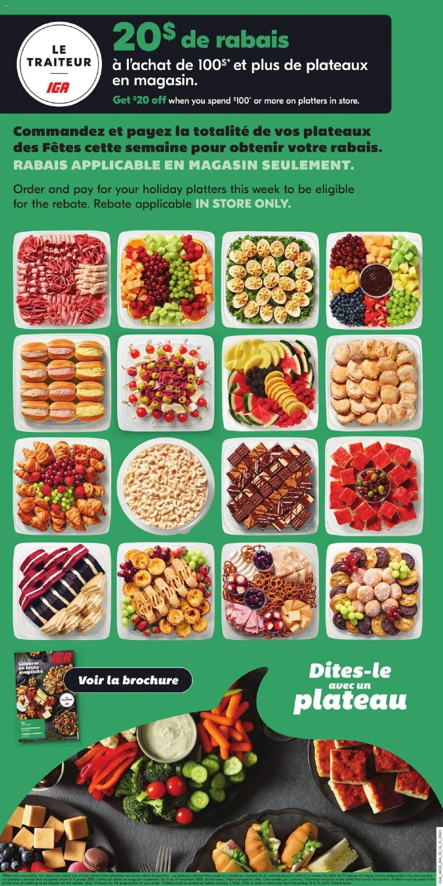IGA weekly flyer / circulaire - page 12- valid from Nov 13, 2025